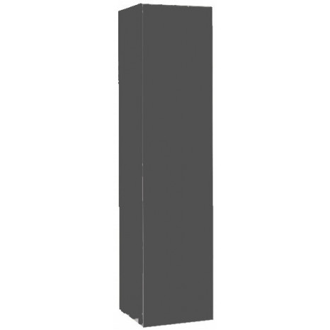 Пенал Jacob Delafon Rythmik/Odeon Up, EB998-N14, 35 см, серый антрацит