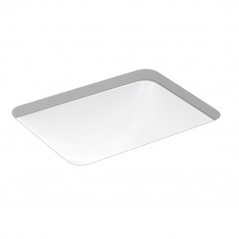 Раковина Jacob Delafon (Kohler) Caxton 20413T-0, 55 x 42 см, встраиваемая, цвет белый