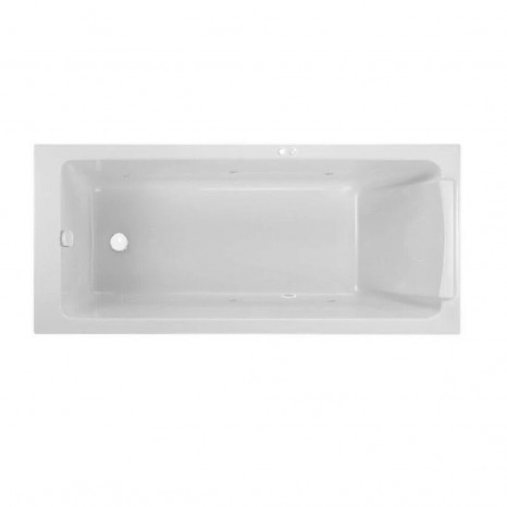 Гидромассажная акриловая ванна Jacob Delafon Sofa E60515RU-01 SOFT WH, 170 x 75 см, каркас в подарок, белая, форсунки белые