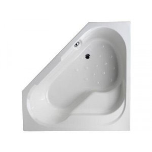 Акриловая ванна угловая Jacob Delafon Bain Douche 145 х 145 см, каркас в подарок, E6222RU-00/E6221RU-00