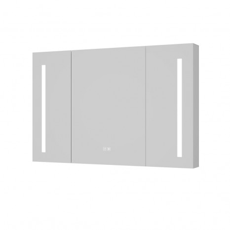 Зеркальный шкаф Jacob Delafon Madeleine EB2209-NF, 120 см, LED подсветка, сенсор, цвет белый
