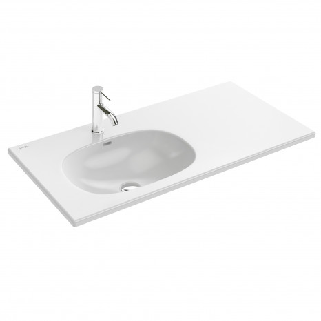 Раковина Jacob Delafon Bastille EXCA112-Z-00, 101 х 51.5 см, цвет белый