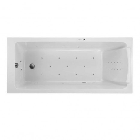 Гидромассажная акриловая ванна Jacob Delafon Sofa E6D300RU-00 ULTRA NANO CR, 150 x 70 см, белая, форсунки хром
